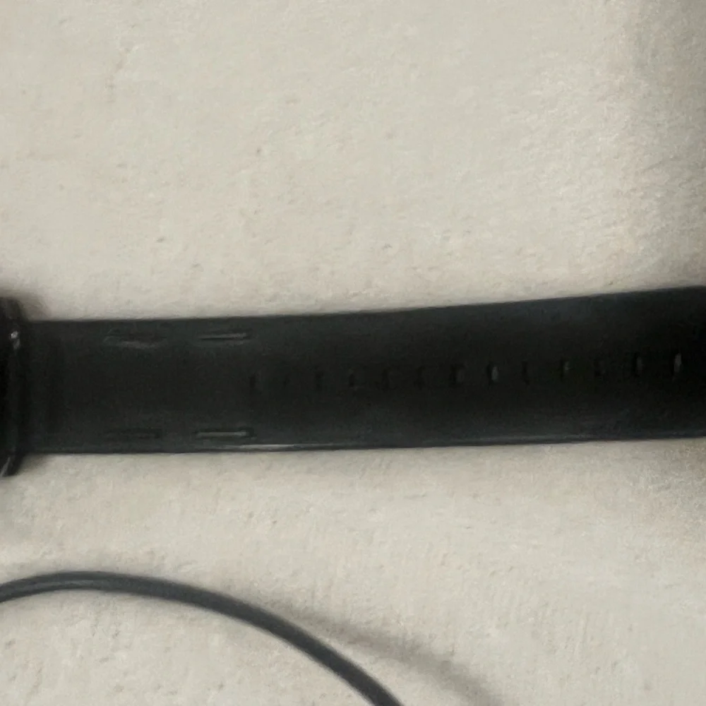 Samsung -Gear s3 frontier Black Smartwatch with Charging Dock (F)